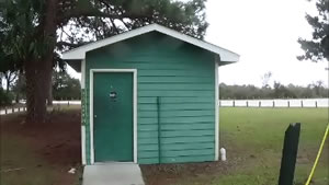 Restrooms at jekyll Creek boat ramp restrooms at the jekyll creek ramp behind tidelands